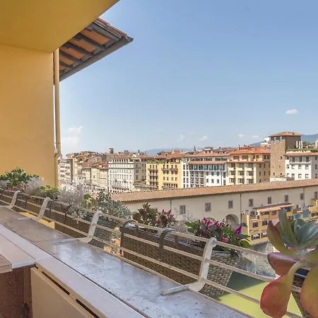 Wonderful Terrace Over Ponte Vecchio With Elevator * Florencie