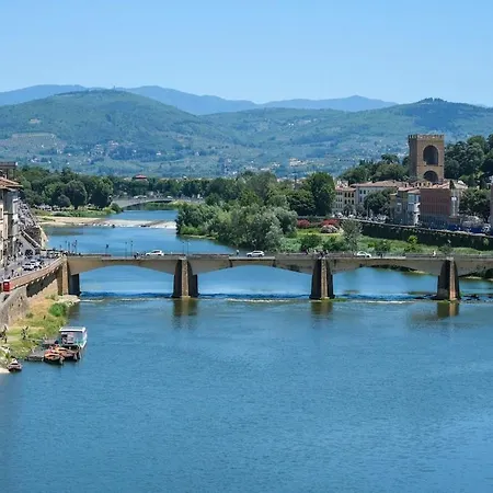 Wonderful Terrace Over Ponte Vecchio With Elevator