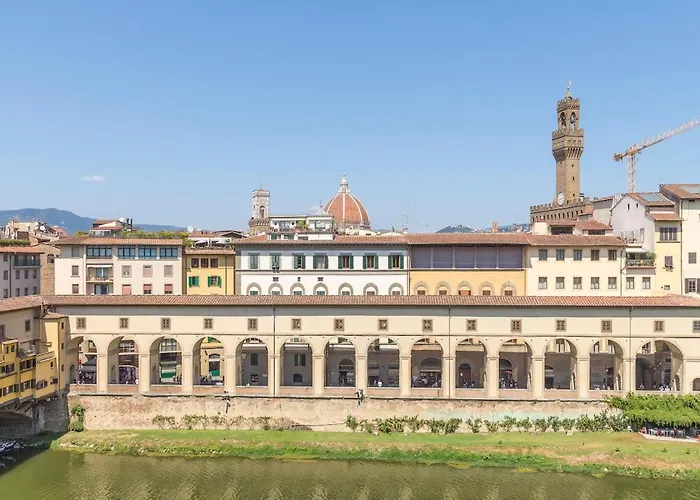 Wonderful Terrace Over Ponte Vecchio With Elevator * Floransa